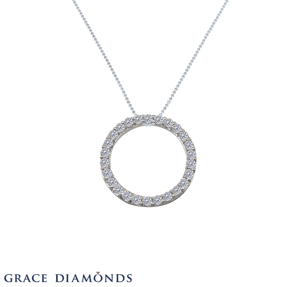 Circle of Life Diamond Pendant