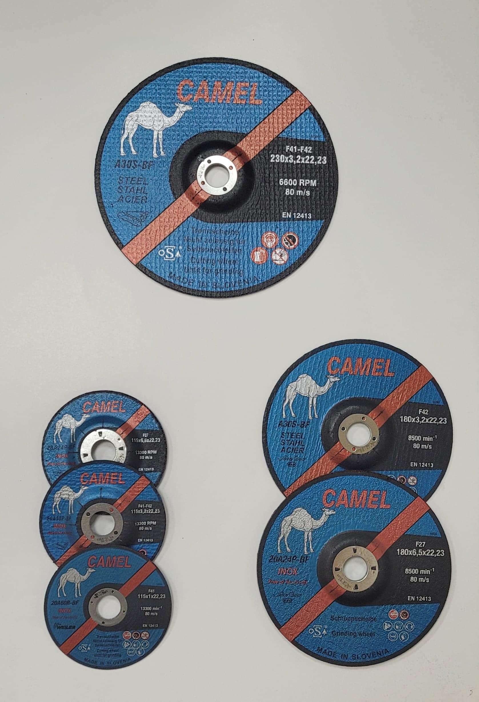 Camel Stainless Steel Discs