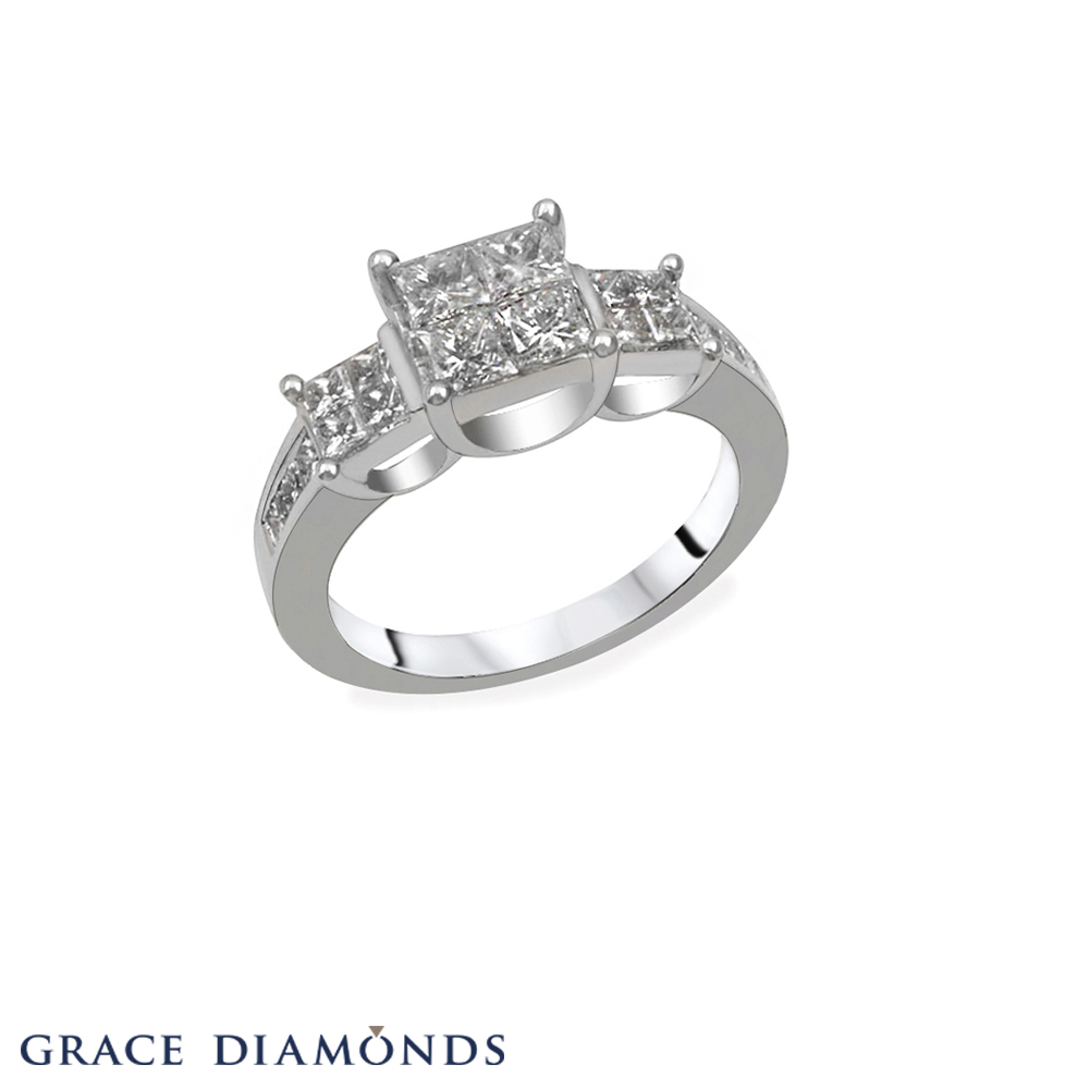 Princess cut Diamond Ring