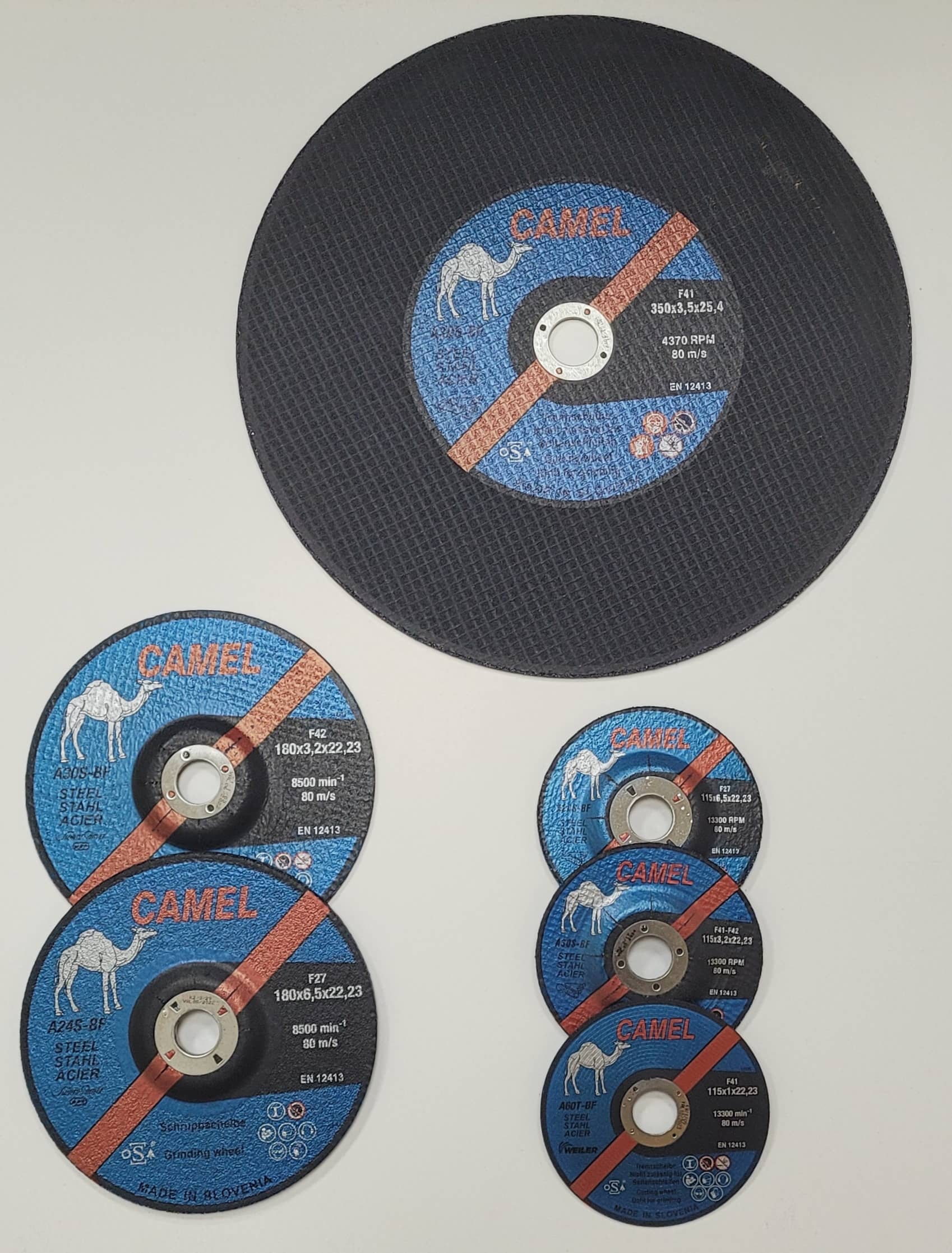 Camel Steel Discs